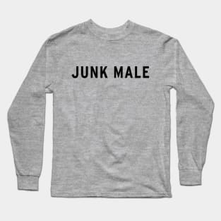 Junk Male - Text Long Sleeve T-Shirt